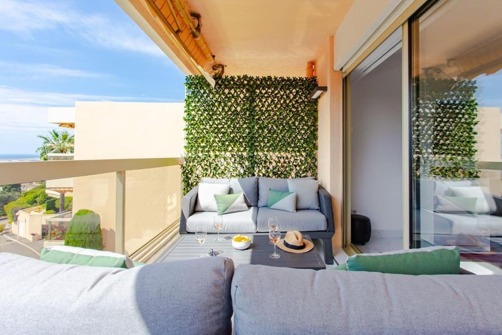 Aparthotel Riviera - La Terrasse De Clairefontaine - Fabron Nizza Esterno foto